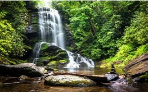 Image of a waterfall