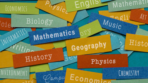 List of school subjects